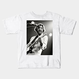 Eric Art Print Guitarist Classic Rock Blues Rock Music Legends Kids T-Shirt